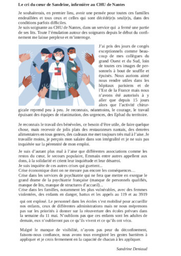 paroisse saint francois des coteaux - vertou - témoignage Sandrine Deniaud
