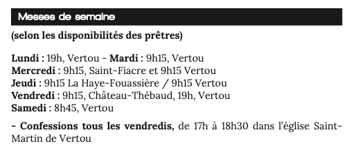 paroisse-saint-francois-des-coteaux-vertou-horaire-messe-semaine-juin-2025 paroisse-saint-francois-des-coteaux-vertou-horaire-messe-semaine-juin-2025