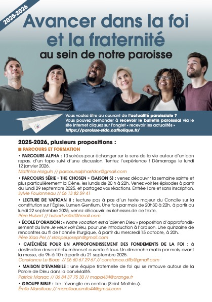 paroisse-saint-francois-des-coteaux-vertou-avancer-dans-la-foi-formation-2025-2026 paroisse-saint-francois-des-coteaux-vertou-avancer-dans-la-foi-formation-2025-2026