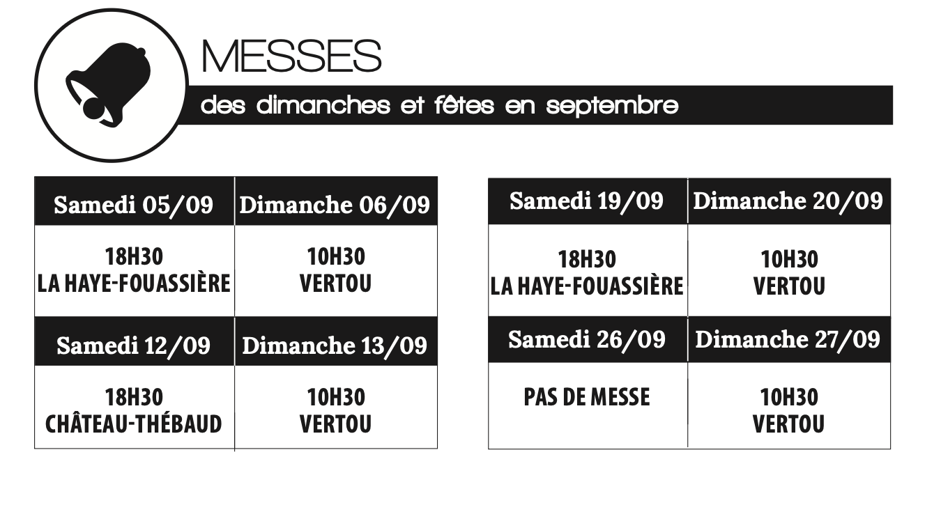 paroisse-saint-francois-des-coteaux-vertou-horaire-messe-dimanche-septembre-2026