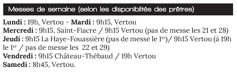 paroisse-saint-francois-des-coteaux-vertou-horaire-messe-semaine-septembre-2026